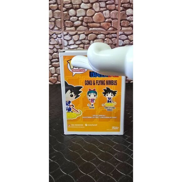 Funko Pop! Dragon Ball Goku & Flying Nimbus Chrome Funimation - Picture 5 of 11